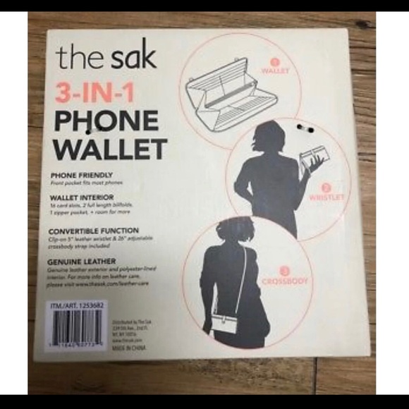 ‼️SALE The SAK  three in one phone phone wallet - Picture 6 of 6